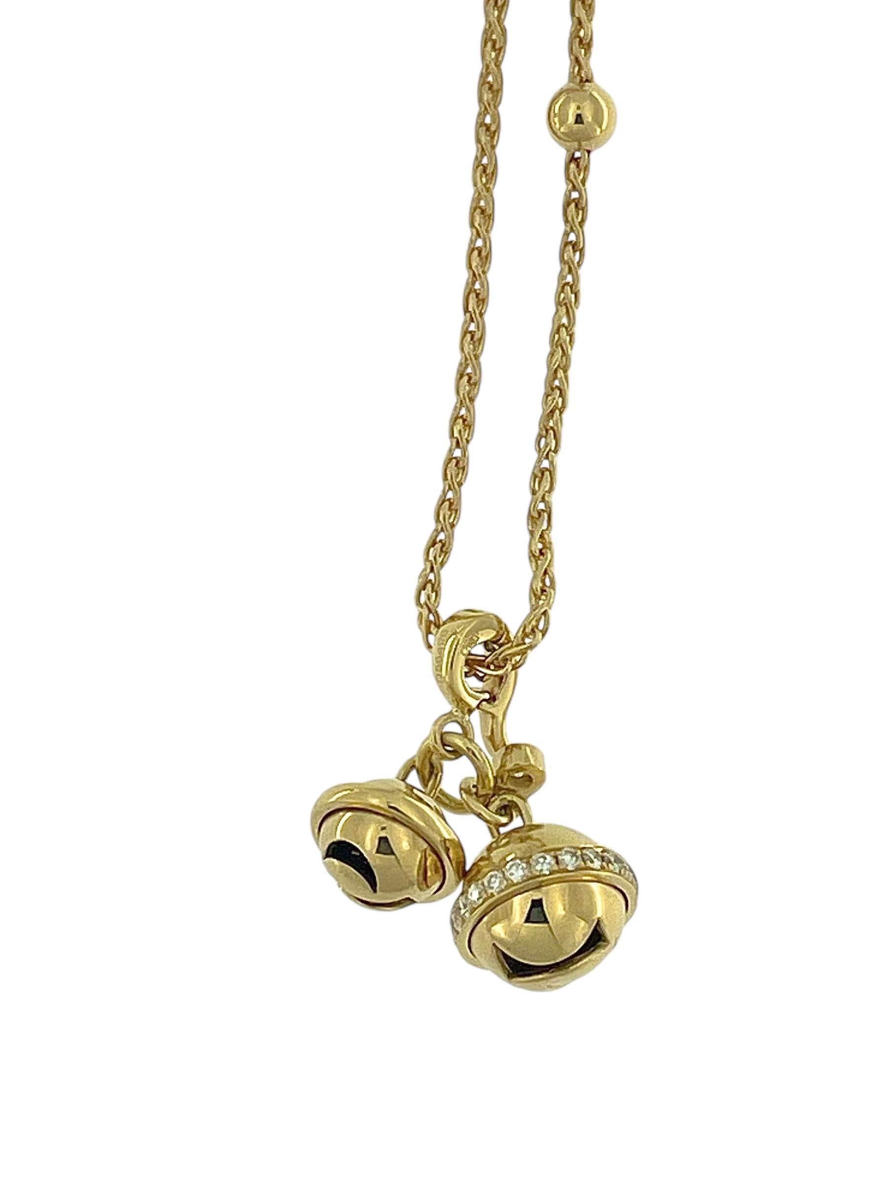 Piaget Necklace and Bracelet Set Yellow Gold and Diamonds For Sale 8