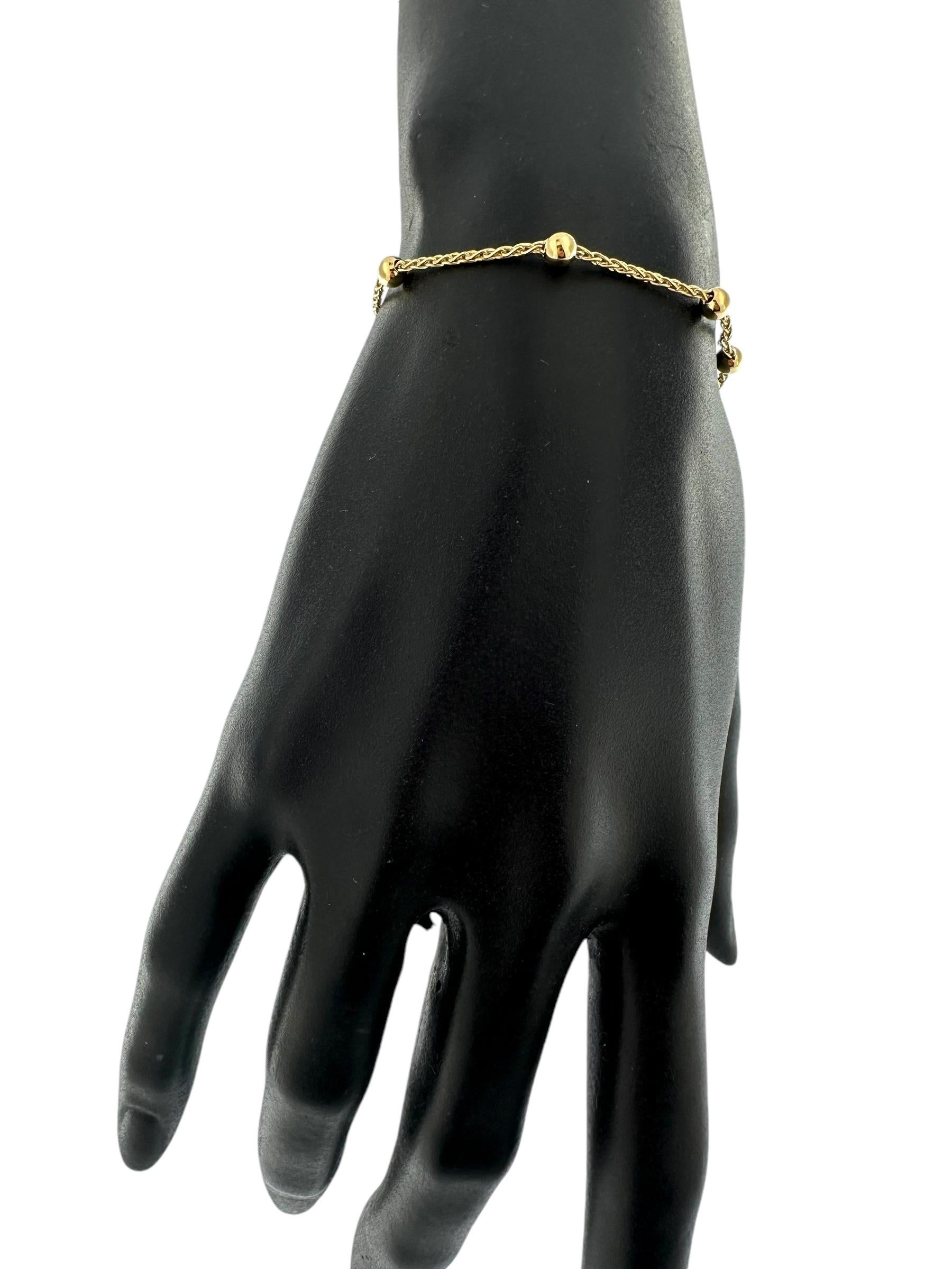 Piaget Necklace and Bracelet Set Yellow Gold and Diamonds In Good Condition For Sale In Esch sur Alzette, Esch-sur-Alzette