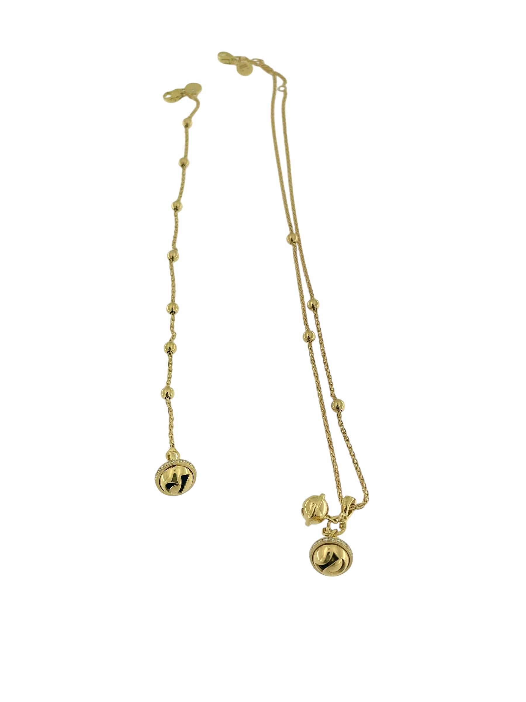 Piaget Necklace and Bracelet Set Yellow Gold and Diamonds For Sale 3