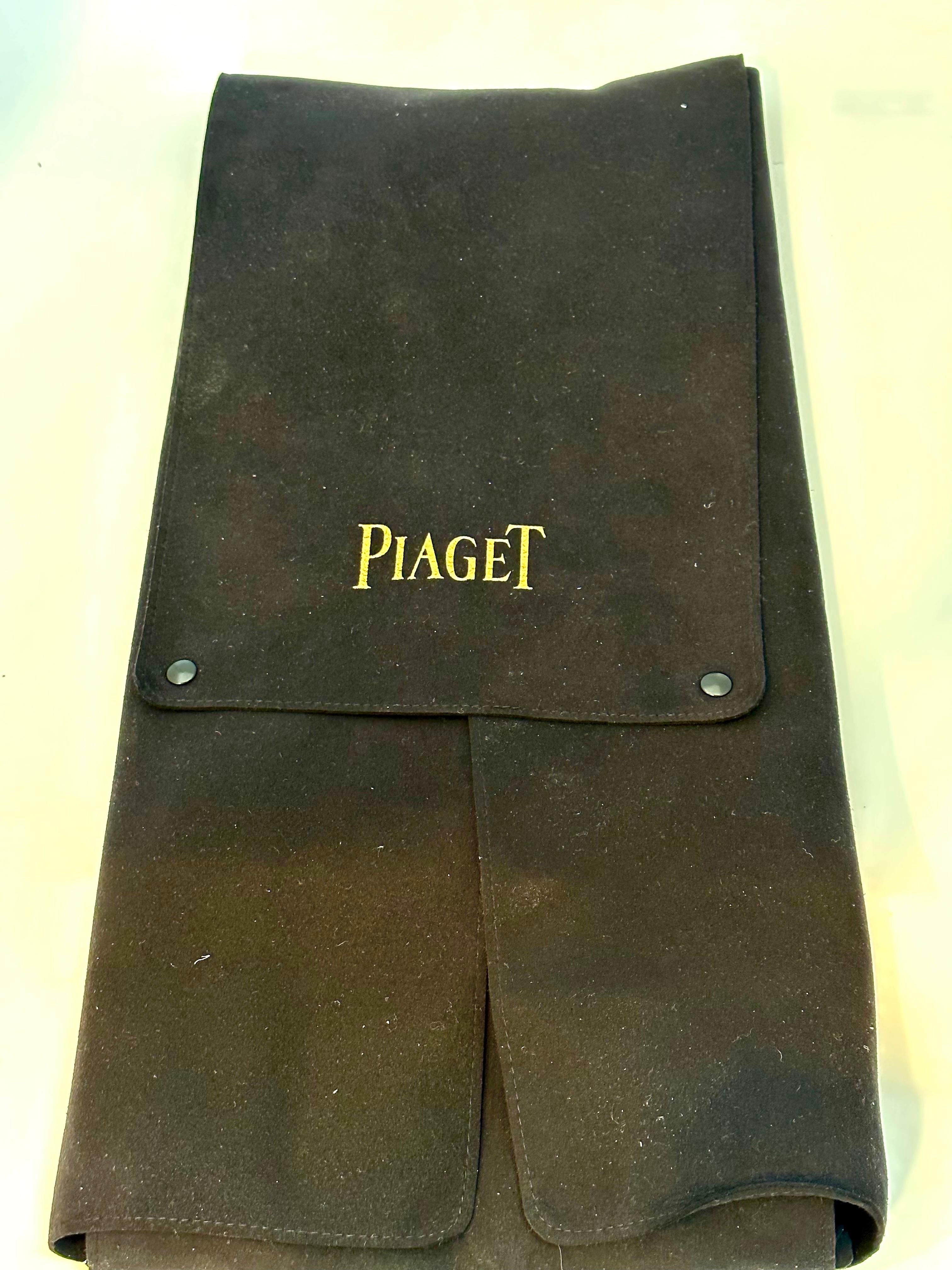 Piaget Paris Diamant- und Sdseeperlen-Suite-Halskette, Ohrring-Uhr & Ring 18K im Angebot 10