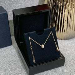 Piaget Pavé Diamonds 18kt rRose Gold Possession Pendant Necklace