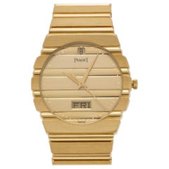 Vintage Piaget Polo 15562c701, Gold Dial, Certified and Warranty