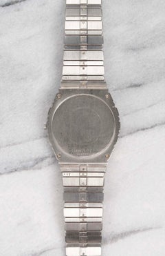 Piaget Polo 15661 Onyx Dial Watch in 18K White Gold, 1980s