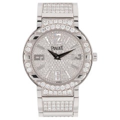 PiageT Polo 18 Karat Diamond Pave Ladies Watch