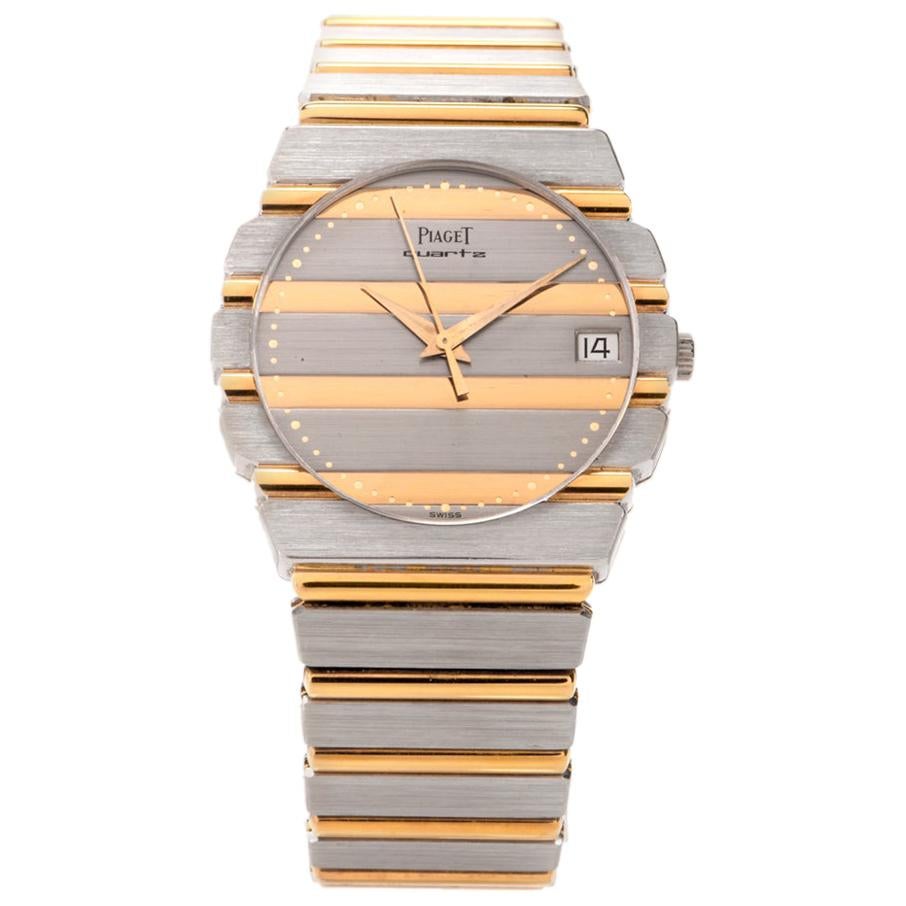 Piaget Polo 18 Karat Gold Ref 7761 C 701 Unisex Watch