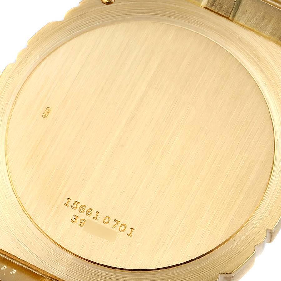 Piaget Polo 18K Yellow Gold Champagne Dial Mens Watch 15561 For Sale 1