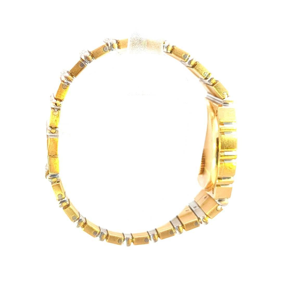 Piaget Polo 18k Yellow Gold Diamond Watch In Good Condition In New York, NY