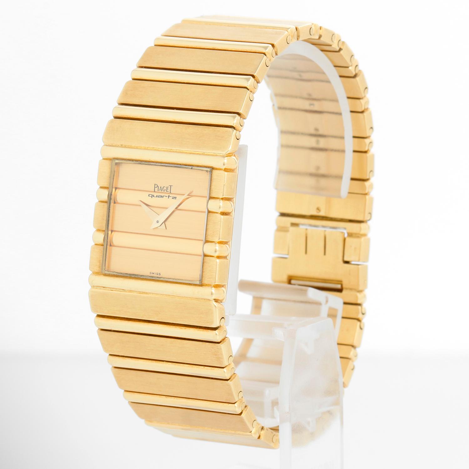 Women's or Men's Piaget Polo 18K Yellow Gold Men's Watch 7131 C701