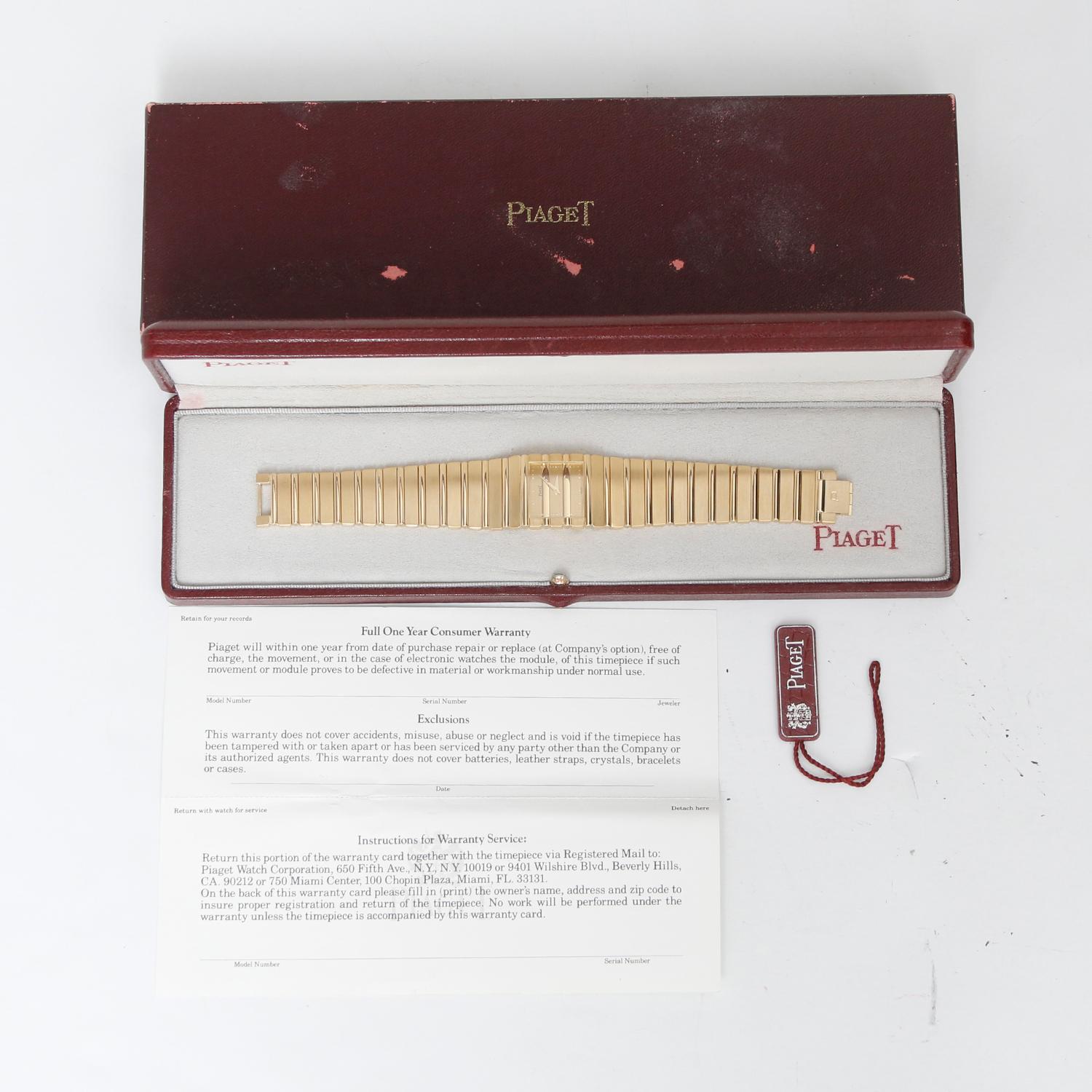 Piaget Polo 18K Gelbgold Herrenuhr  7131 C701 2