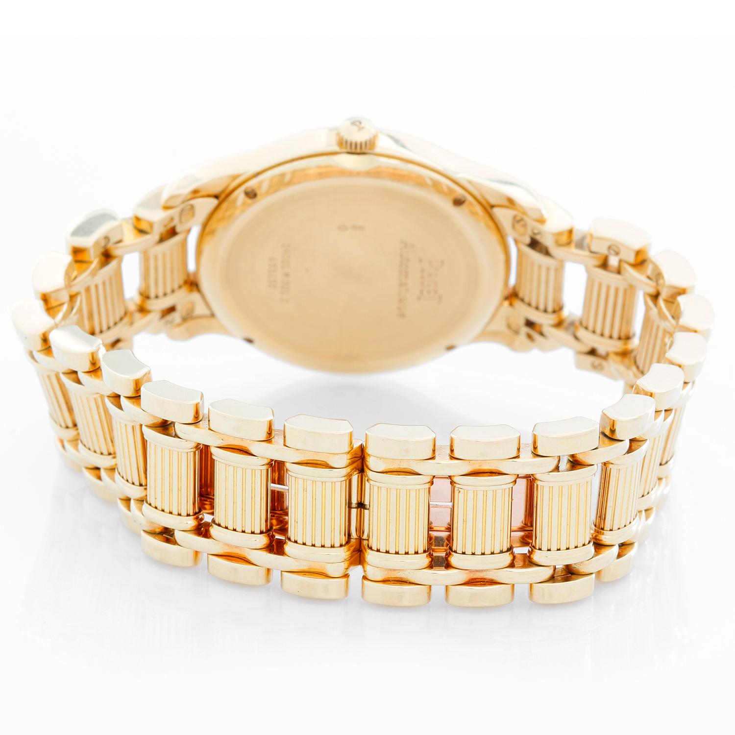 Men's Piaget Polo 18 Karat Yellow Gold Midsize Watch