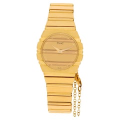 Piaget Polo-Armbanduhr aus 18 Karat Gelbgold Ref. 761c701