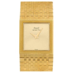 Retro Piaget Polo 368727, Gold Dial, Certified and Warranty