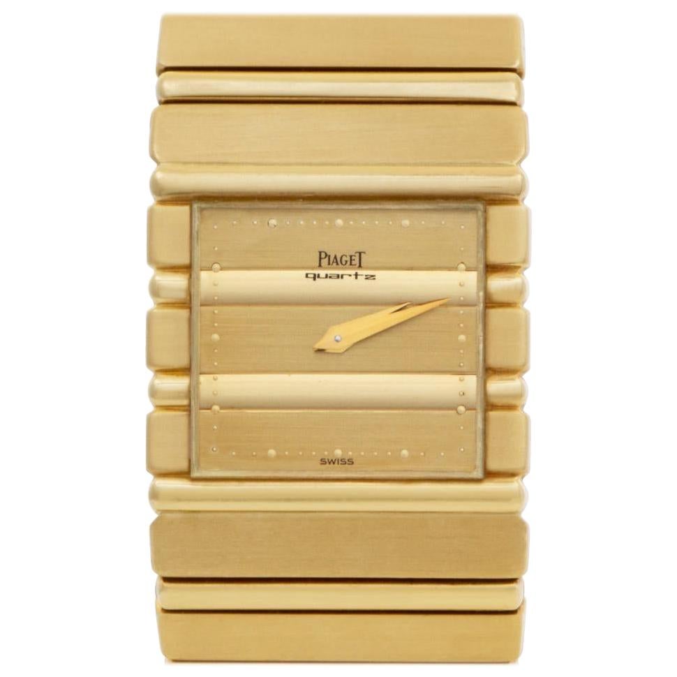 Piaget Polo 7131 C 701, Gold Dial, Certified and Warranty at 1stDibs