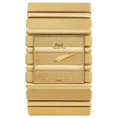 Retro Piaget Polo 7131 C 701, Gold Dial, Certified and Warranty