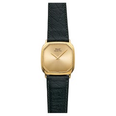 Piaget Polo 7702 Or jaune 18k Quartz Champagne Cadran soleil 31mm