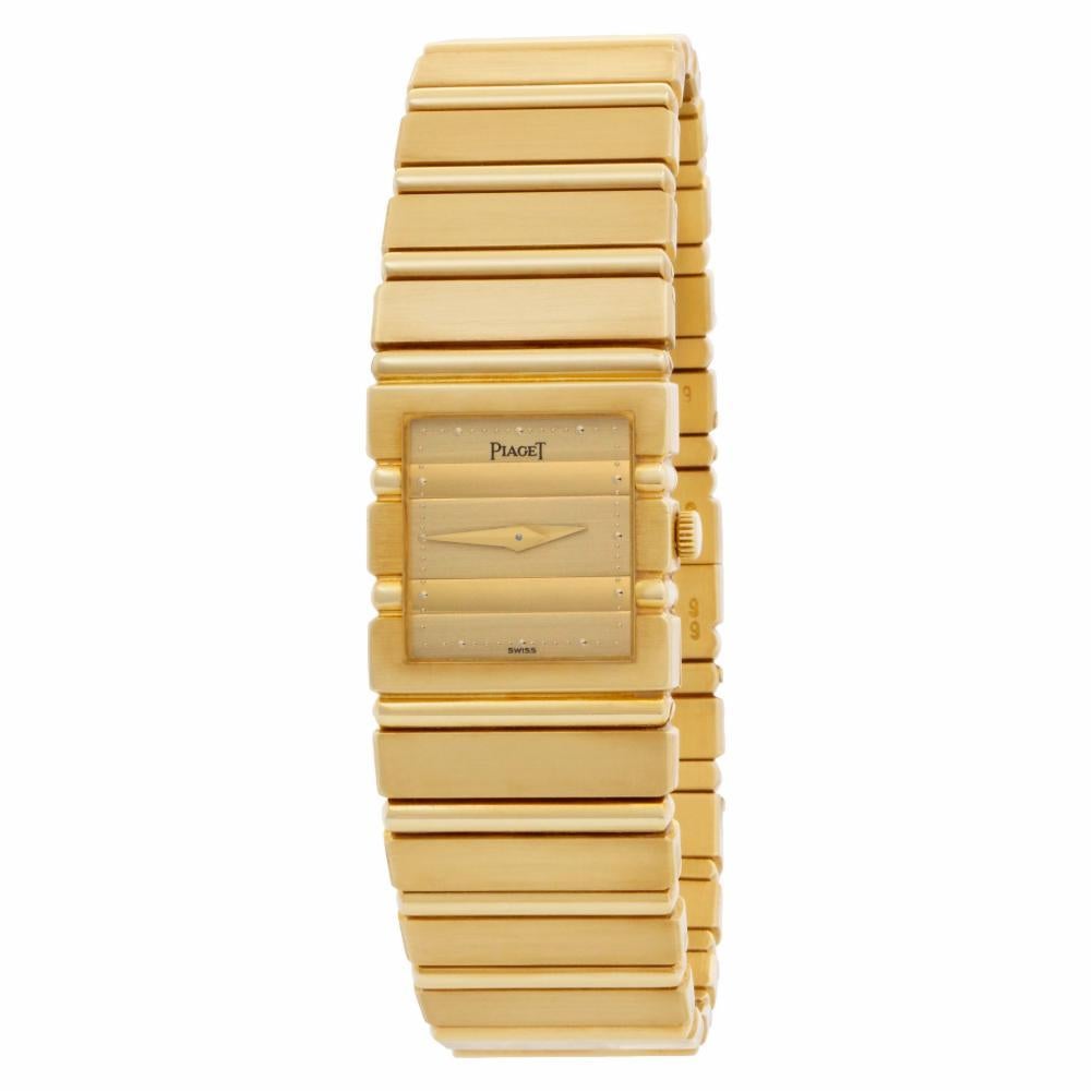 Contemporary Piaget Polo 8131 C701, Gold Dial, Certified and Warranty