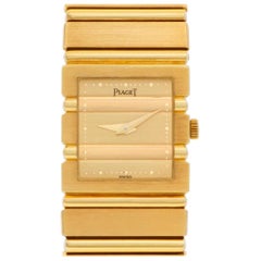 Retro Piaget Polo 8131 C701, Gold Dial, Certified and Warranty
