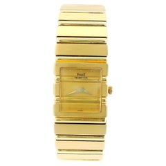 Piaget Polo 8131C701 Montre midsize en or jaune 18 carats pour femmes