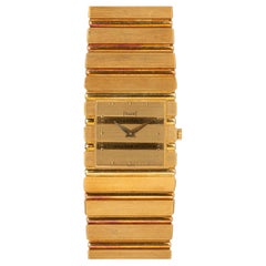 Piaget Polo 9131 C701 Champagne Dial Manual Winding 18k YG 1980s