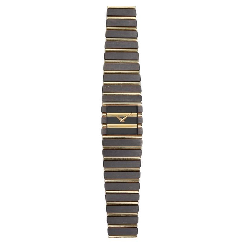 Piaget Polo Bumble Bee Watch in 18k yellow gold, 1980s