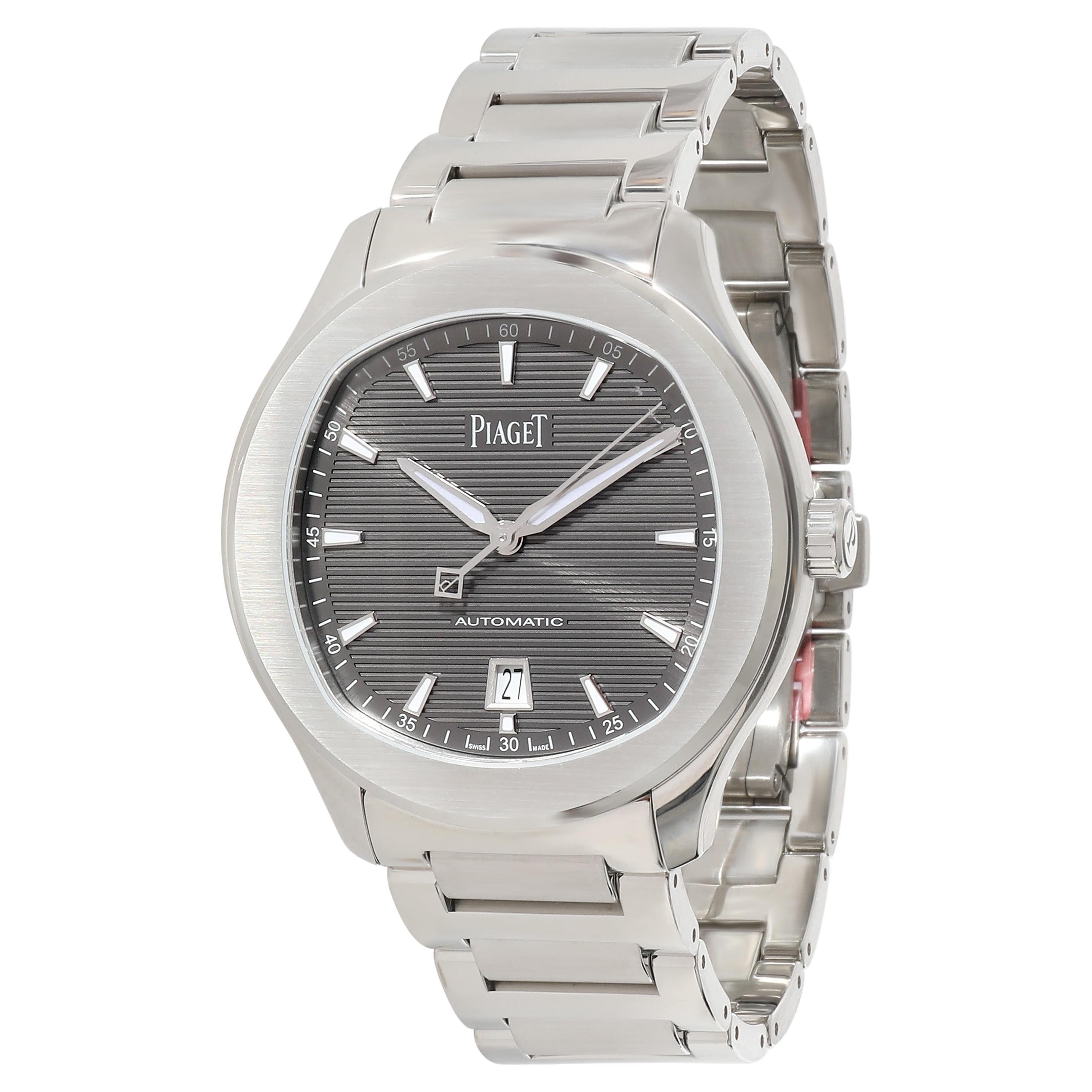 Piaget Polo Date G0A41003 Men's Watch in  Stainless Steel For Sale