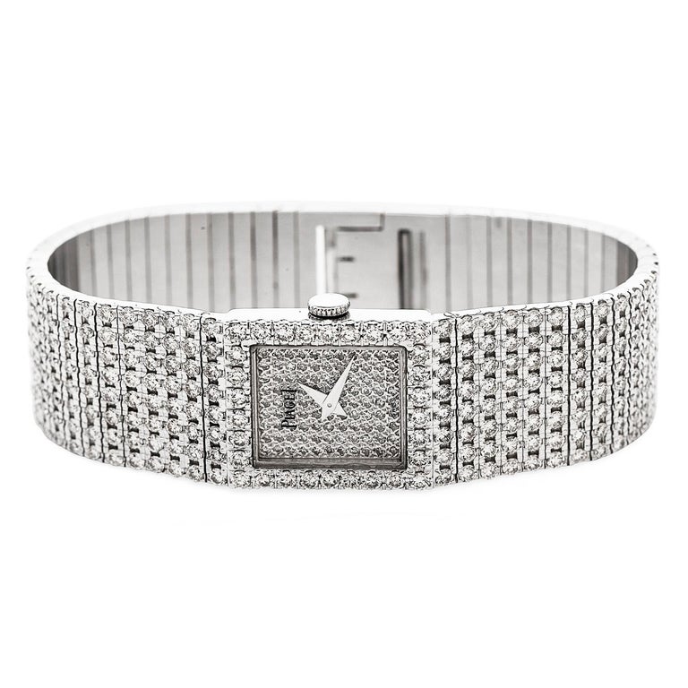 Piaget Polo Diamond 18K White Gold 15201 Ladies Wristwatch For Sale At piaget-polo-diamond-18k-white-gold-15201-ladies-wristwatch-for-sale-at