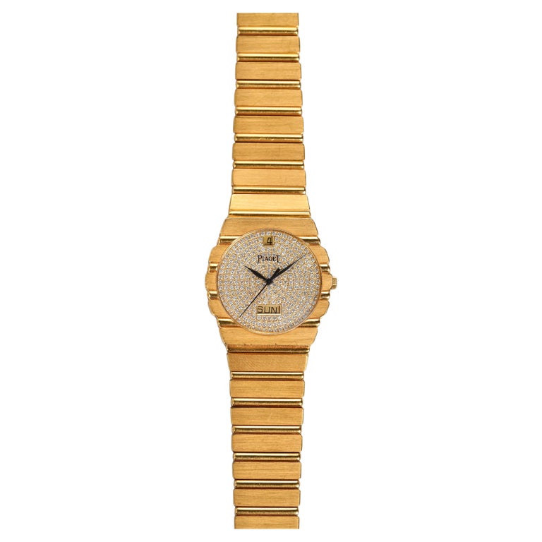 18k Yellow Gold Piaget Watch 101 For Sale on 1stDibs piaget