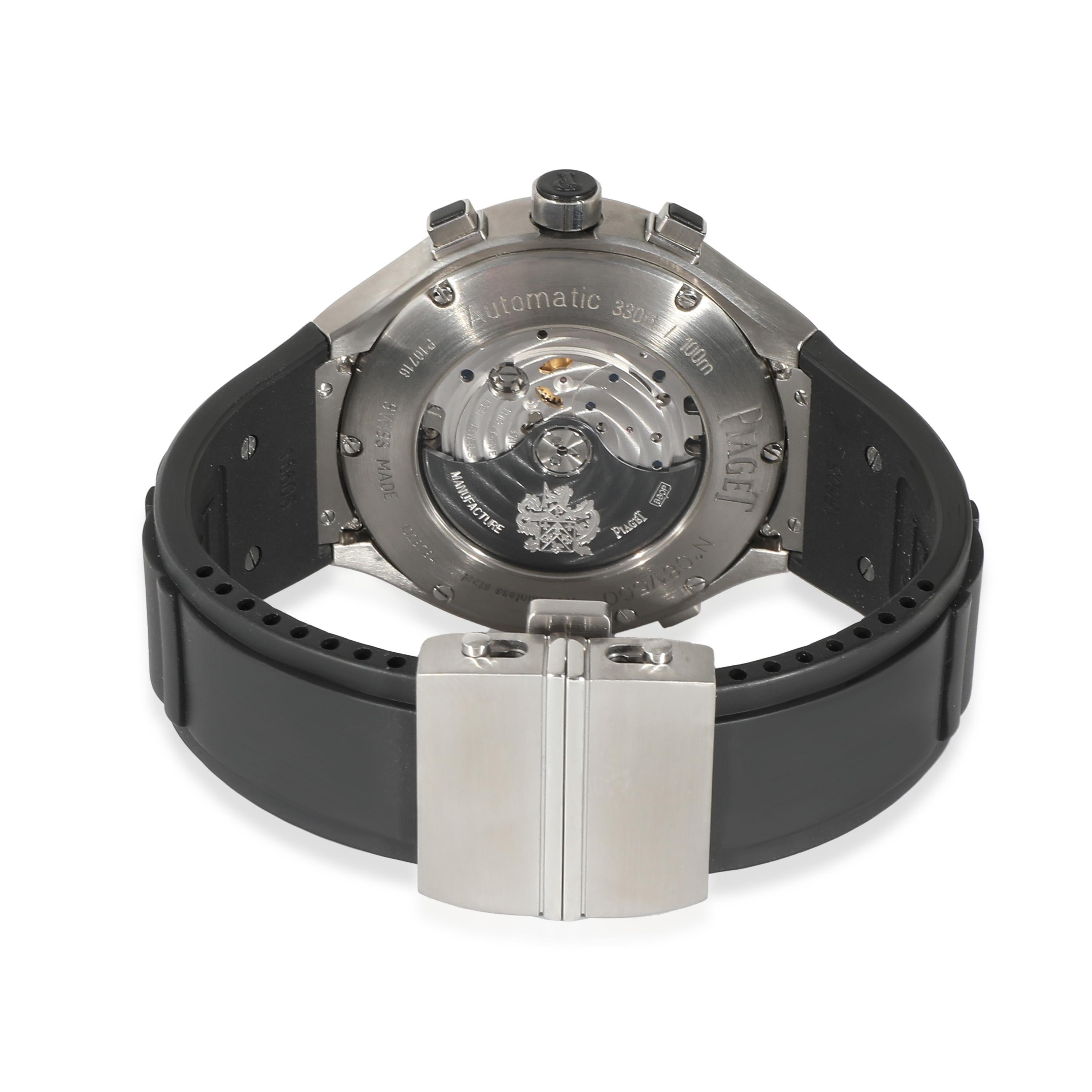 Piaget Polo FortyFive GOA34002 Men's Watch in  SS/Titanium

SKU: 136469

PRIMARY DETAILS
Brand: Piaget
Model: Polo FortyFive
Country of Origin: Switzerland
Movement Type: Mechanical: Automatic/Kinetic
Year of Manufacture: 2000-2009
Condition: Retail
