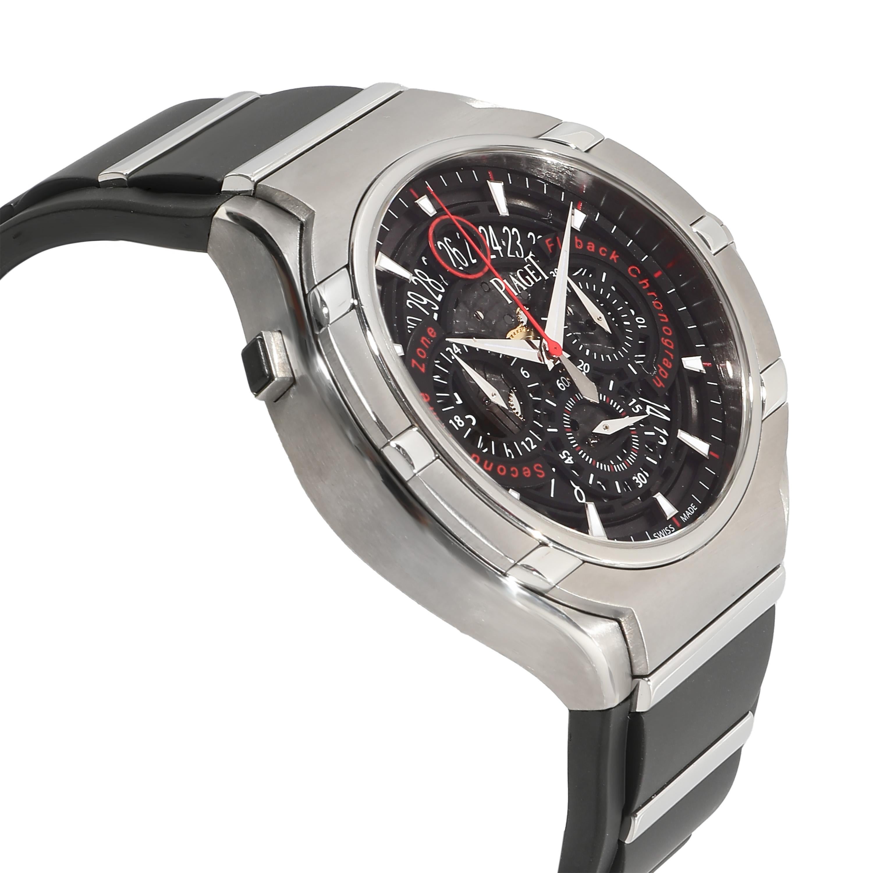 Piaget Polo FortyFive GOA34002 Men's Watch in  SS/Titanium For Sale 1