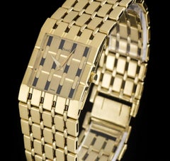 Piaget Polo Gents 18 Karat Yellow Gold Dress Watch 9131