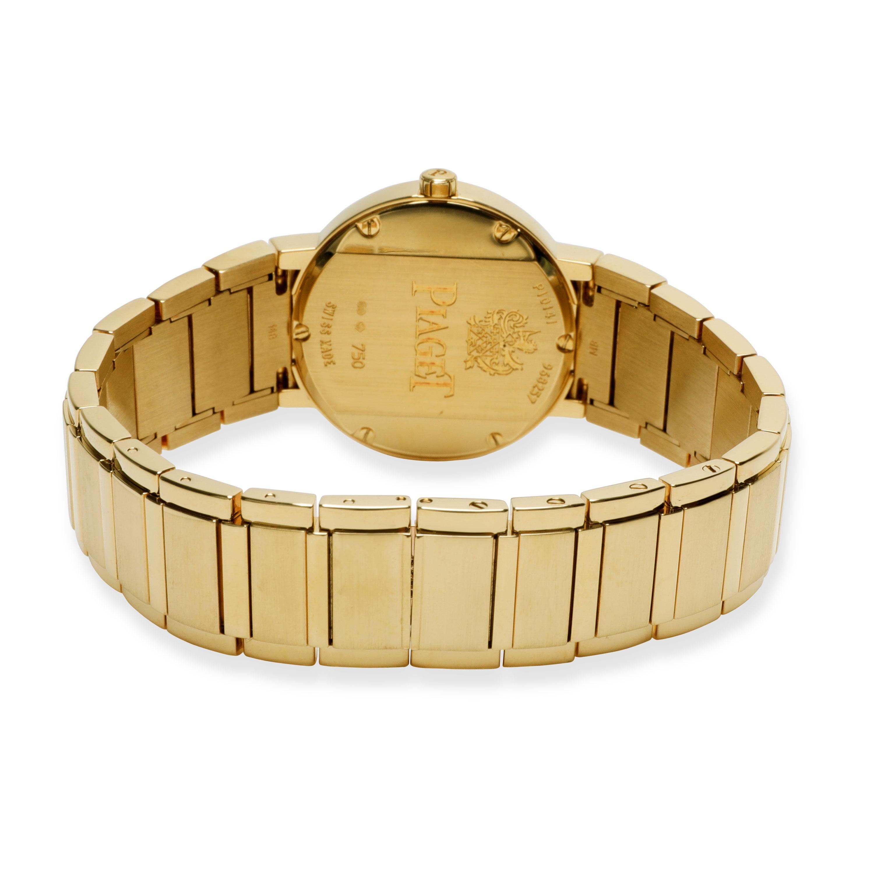 Piaget Polo GOA26032 Women's Watch in 18kt Yellow Gold

SKU: 105897

PRIMARY DETAILS
Brand:  Piaget
Model: Polo
Country of Origin: Switzerland
Movement Type: Quartz: Battery
Year of Manufacture: 2000-2009
Condition: Retail price 28500 USD. In