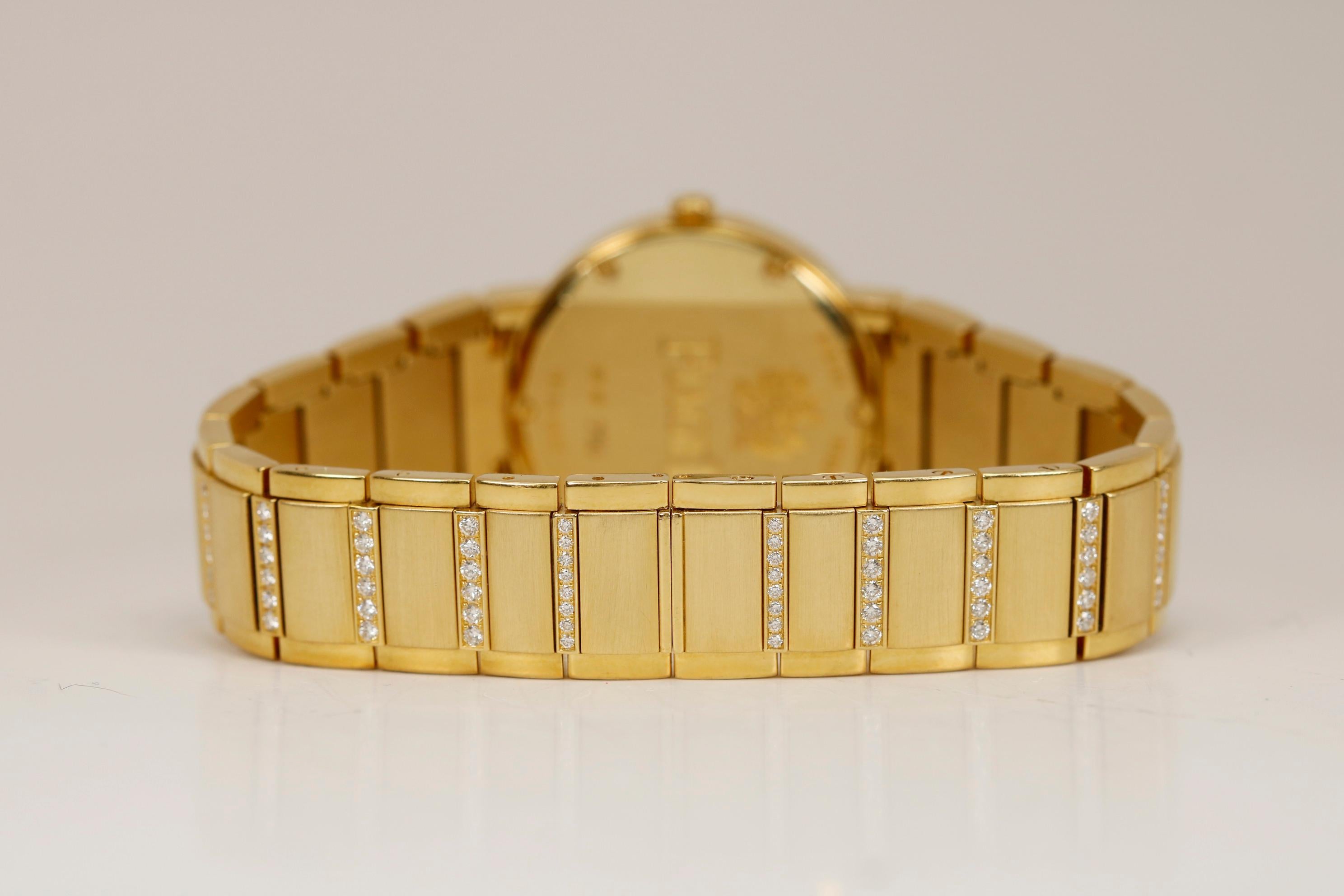 Women's Piaget Polo Gold and Diamond Watch Ref P10141, circa 2005