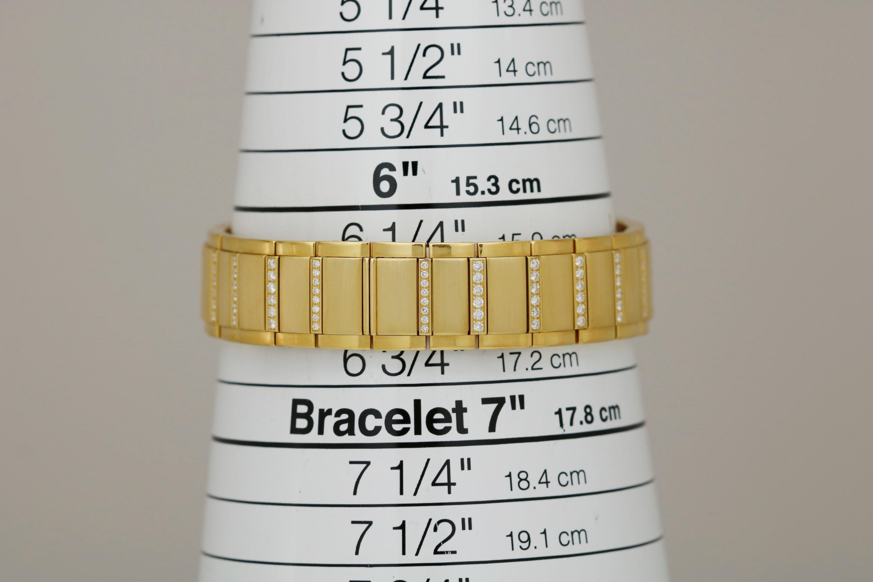 Piaget Polo Gold and Diamond Watch Ref P10141, circa 2005 2