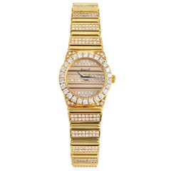 Montre Femme Piaget Polo Diamant Ref 8296 C724 - Or jaune 18 carats et diamants