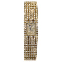 Piaget Polo Ladies Yellow Gold and 20 Carats of Diamonds Wrist Watch