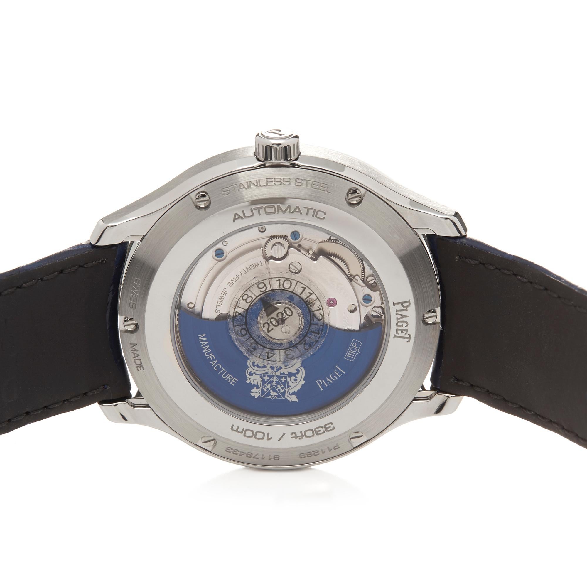 Piaget Polo Stainless Steel GOA43001 Wristwatch In Excellent Condition In Bishops Stortford, Hertfordshire