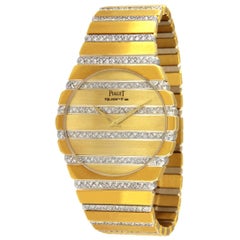 Piaget Polo Zweifarbige Gold- und Diamantuhr 367758