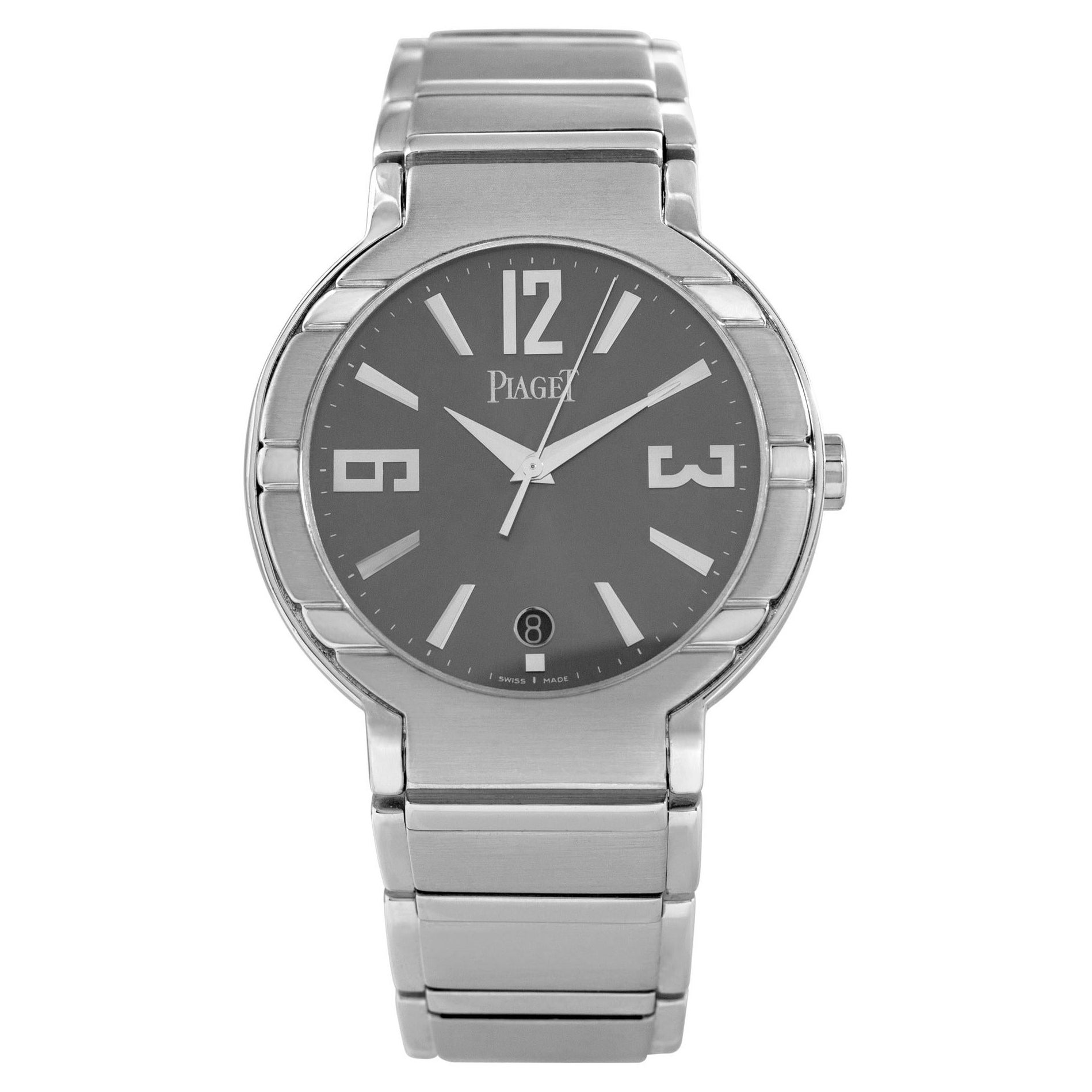 Piaget Polo Weißgold Automatik-Armbanduhr Ref  27700 G0A26020
