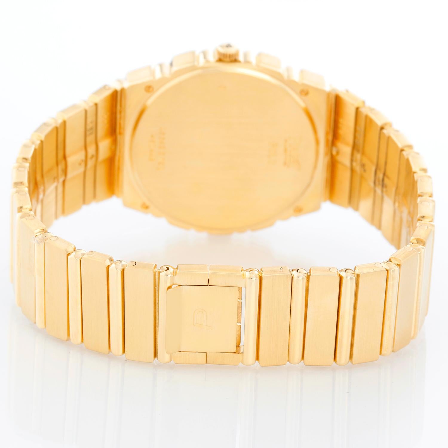 piaget polo 15562 c 701 18k gold dial 31mm quartz watch