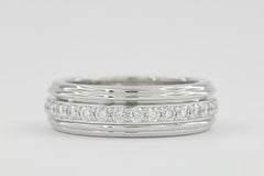 Piaget Possession 0,72 ct Diamante rotondo taglio Brilliante Oro Bianco 18k Full Circle