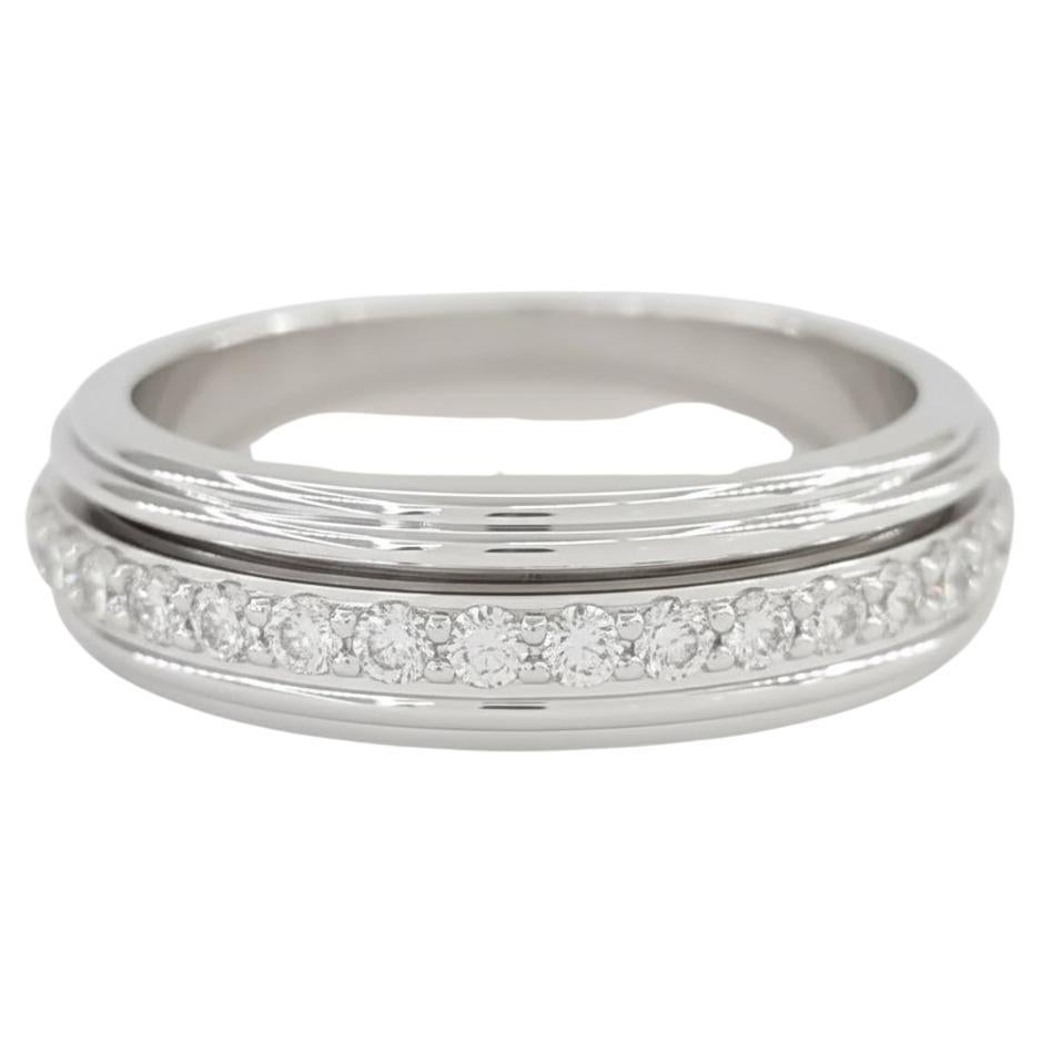 Piaget Possession 0,72 ct Diamante rotondo taglio Brilliante Oro Bianco 18k Full Circle