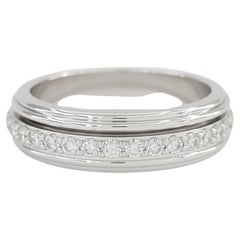 Piaget Possession 0.72 ct Round Brilliant Cut Diamond 18k White Gold Full Circle
