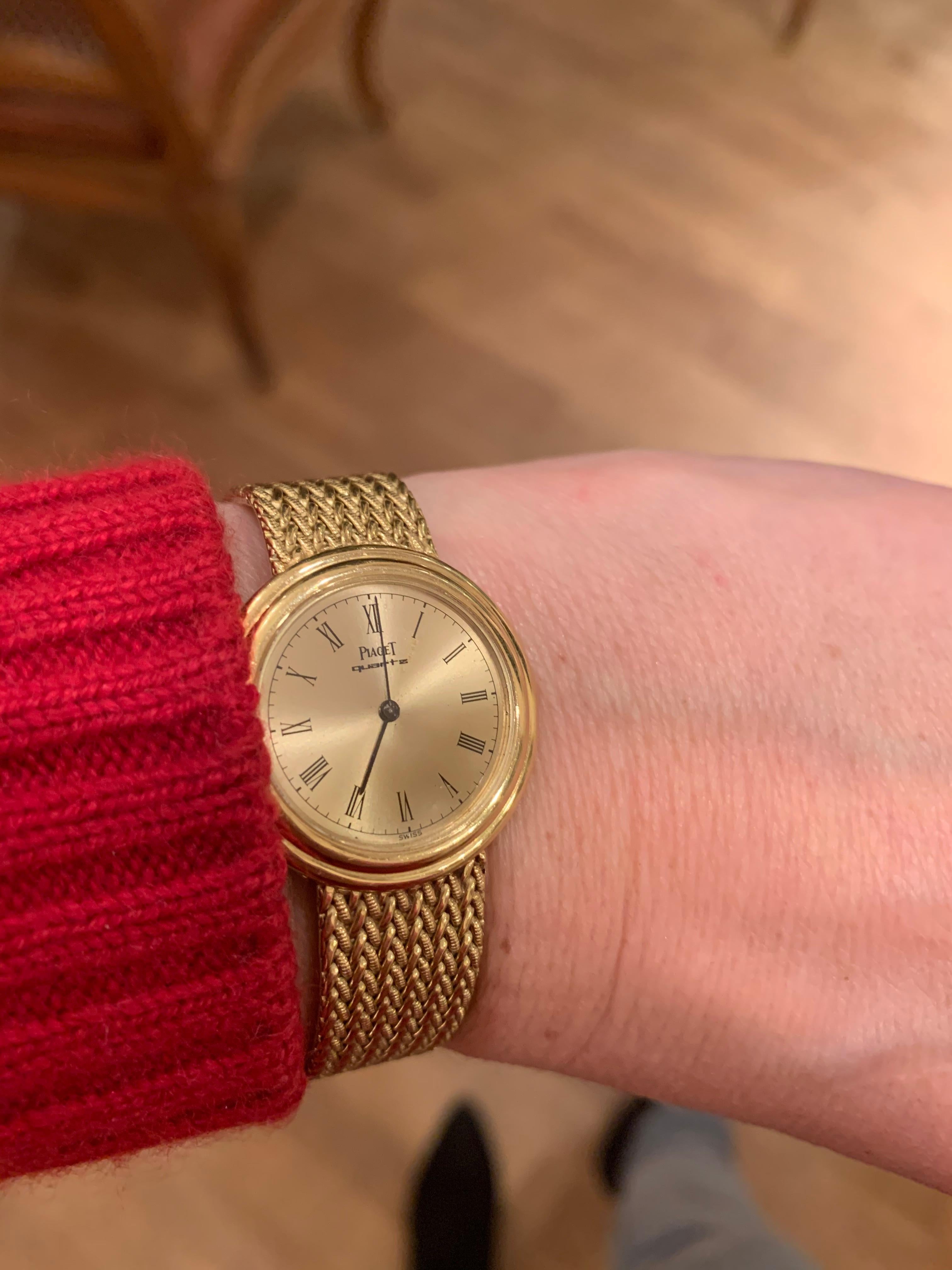 Women's Piaget Possession 18 Carat Yellow Gold Wristwatch