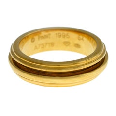 Piaget Possession 18 Karat Yellow Gold 10 Grams Rotating Ring