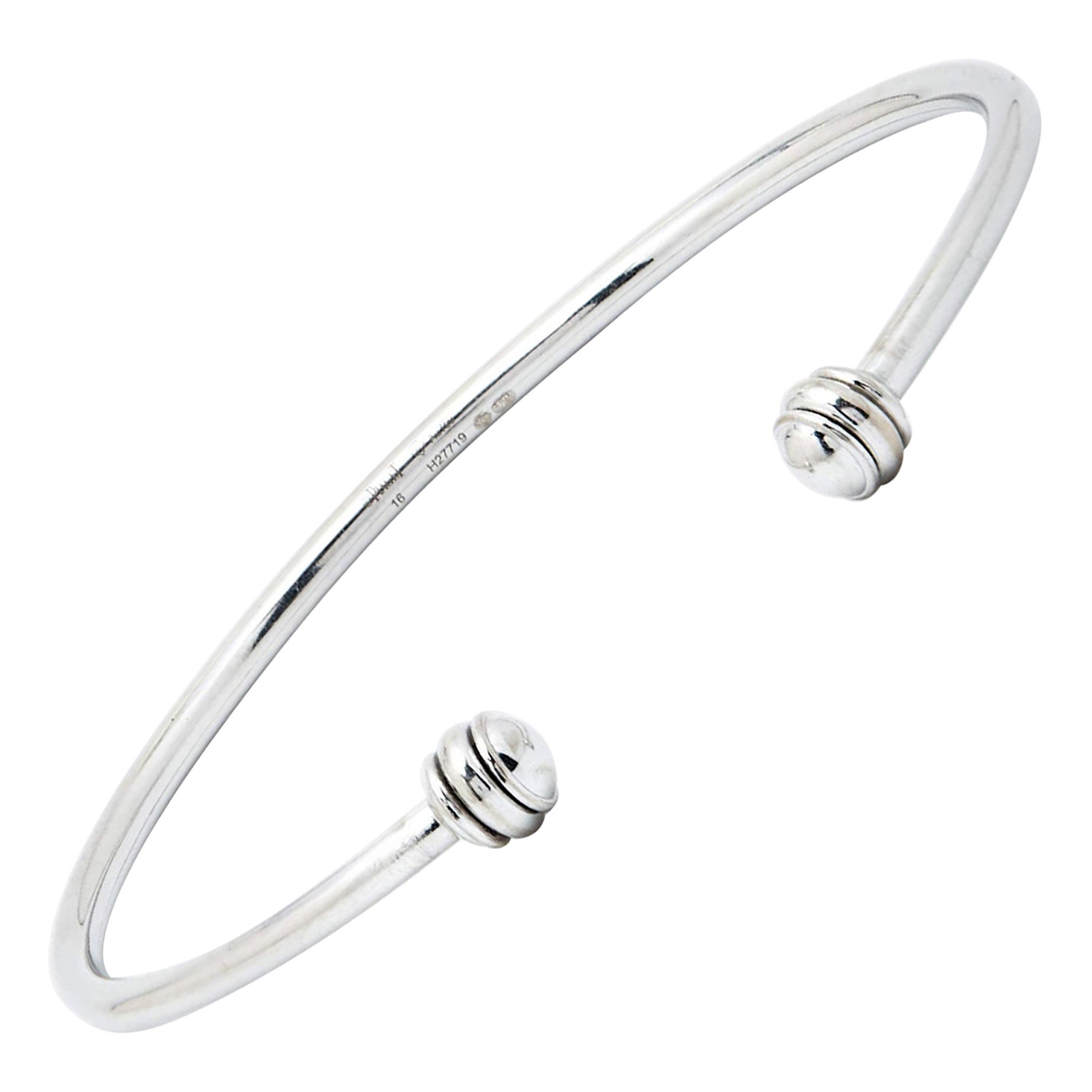 Piaget Possession 18k White Gold Cuff Bracelet 16