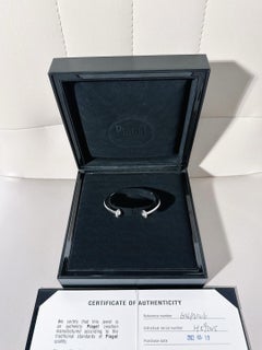 Piaget Possession Bracciale aperto con diamanti in oro bianco 18 carati misura 16