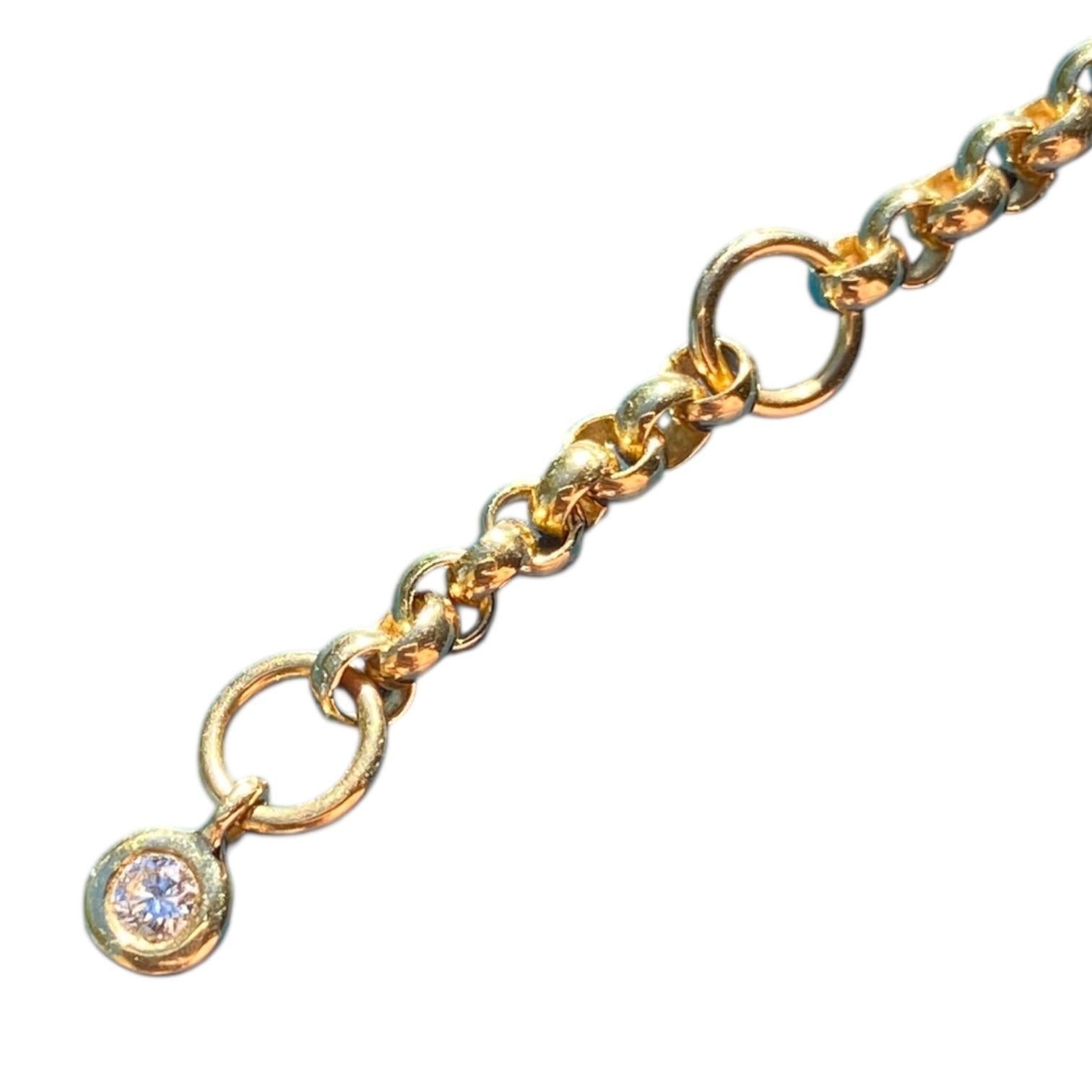 Bracelet en or jaune 18K avec diamants Piaget Possession en vente 1
