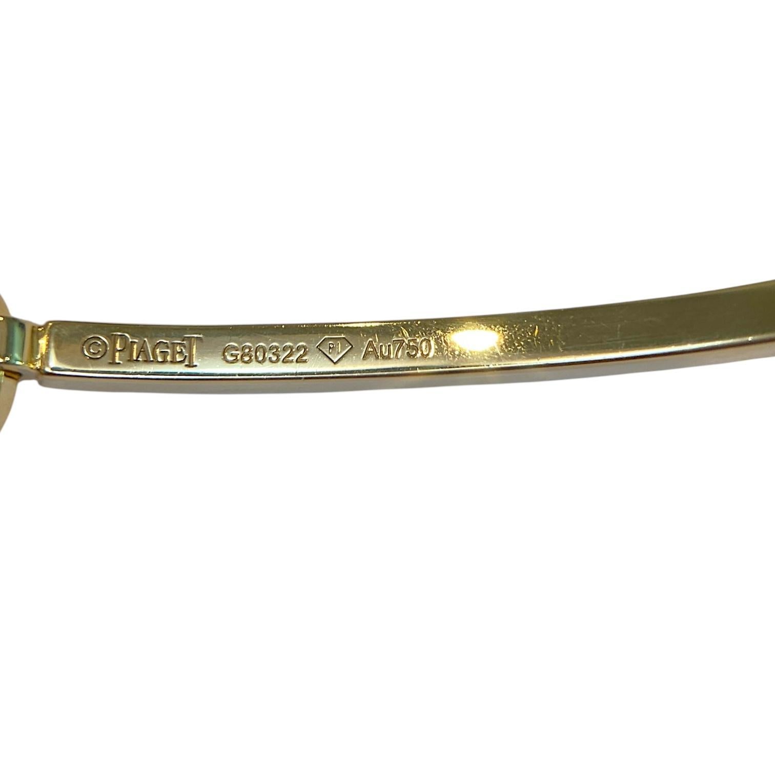 Bracelet en or jaune 18K avec diamants Piaget Possession en vente 2