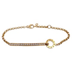 Bracelet en or jaune 18K avec diamants Piaget Possession