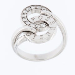 PIAGET POSSESSION 18karat  White Gold Ring with Diamonds